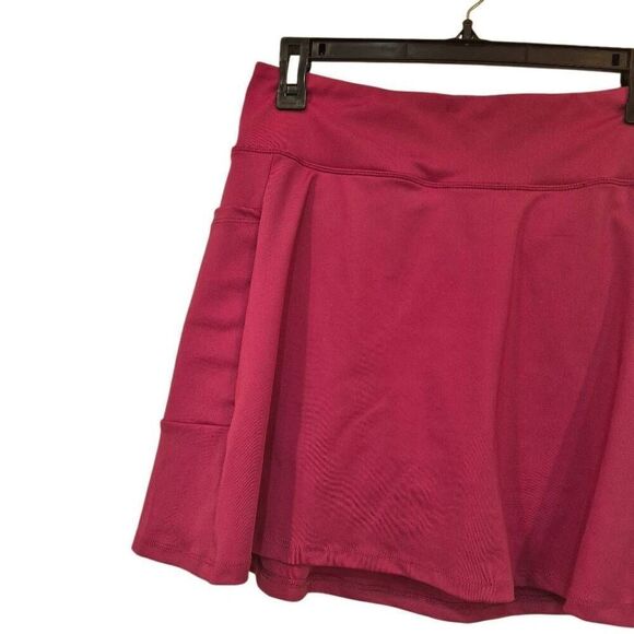 Balance Collection Women's Festival Fuschia Poly/Spandex Athletic Tennis Golf Sk - Picture 2 of 8